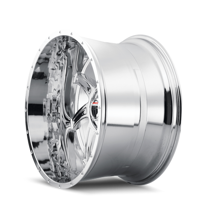 Vortex AT162 Chrome 20X10 6-139.7 -24MM 106.1MM Off Road Wheels American Truxx AT162-2183C-24-GXPK