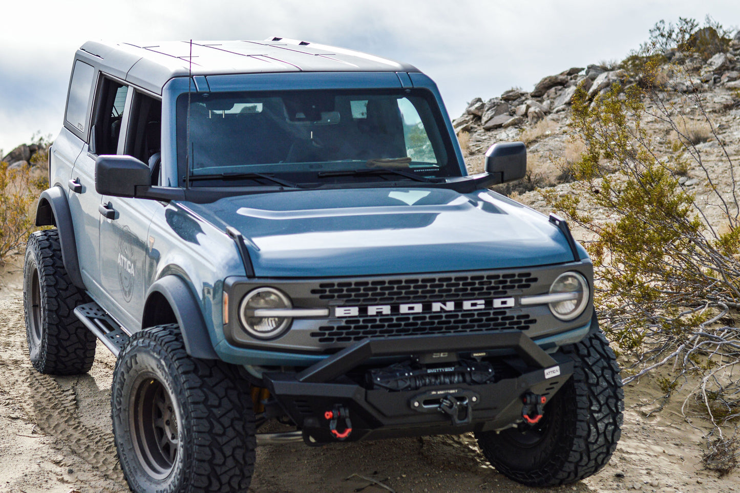 Attica 4x4 2021-2023 Ford Bronco Terra Series Side Steps ATTFB01C102-BX