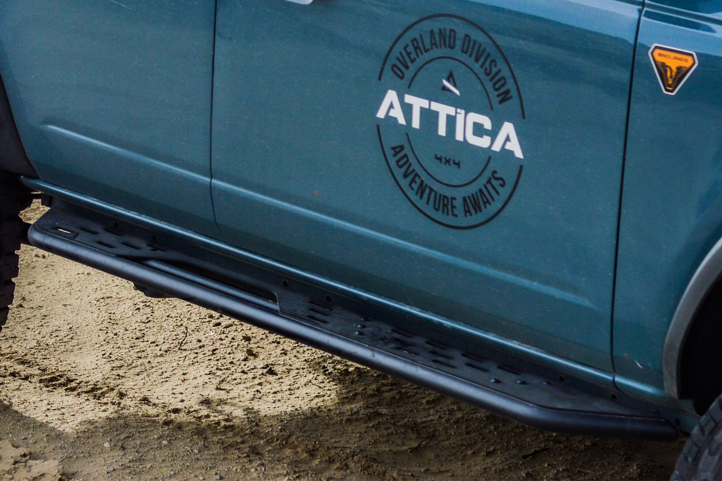 Attica 4x4 2021-2023 Ford Bronco Terra Series Side Steps ATTFB01C102-BX
