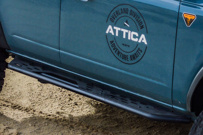 Attica 4x4 2021-2023 Ford Bronco Terra Series Side Steps ATTFB01C102-BX