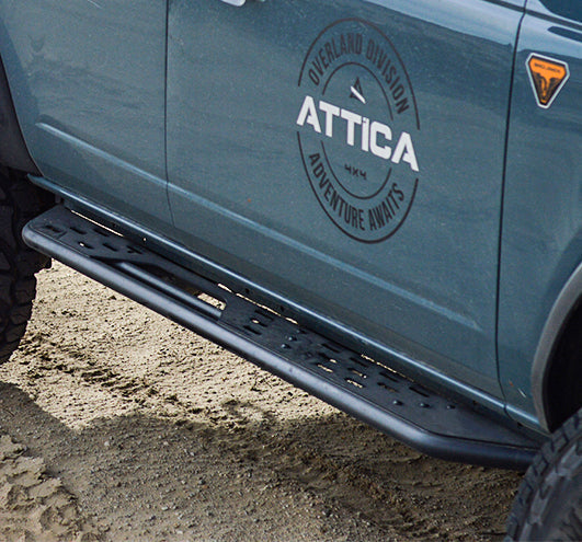 Attica 4x4 2021-2023 Ford Bronco Terra Series Side Steps ATTFB01C102-BX