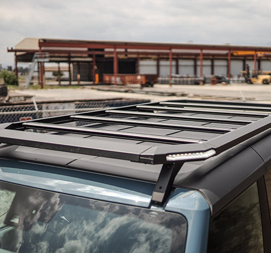 Attica 4x4 2021-2023 Ford Bronco Frontier Series Roof Rack ATTFB01F101-BX