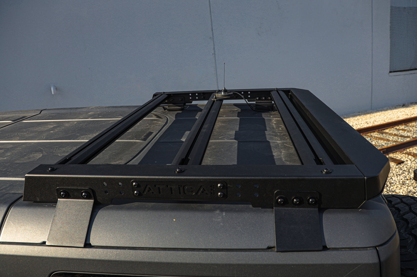 Attica 4x4 2021-2023 Ford Bronco Terra Series Compact Roof Rack ATTFB01F103-BX