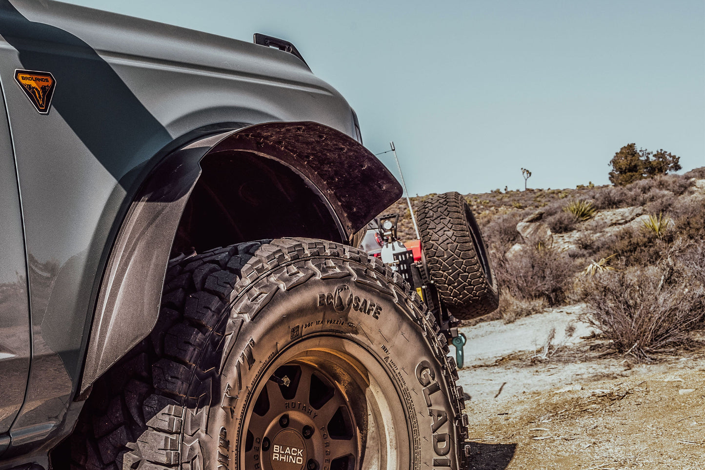 Attica 4x4 2021-2023 Ford Bronco Terra Series Front Fender Flares ATTFB01H101-BX-F