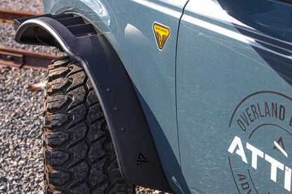 Attica 4x4 2021-2023 Ford Bronco Frontier Series Front Fender Flares ATTFB01H102-BX-F