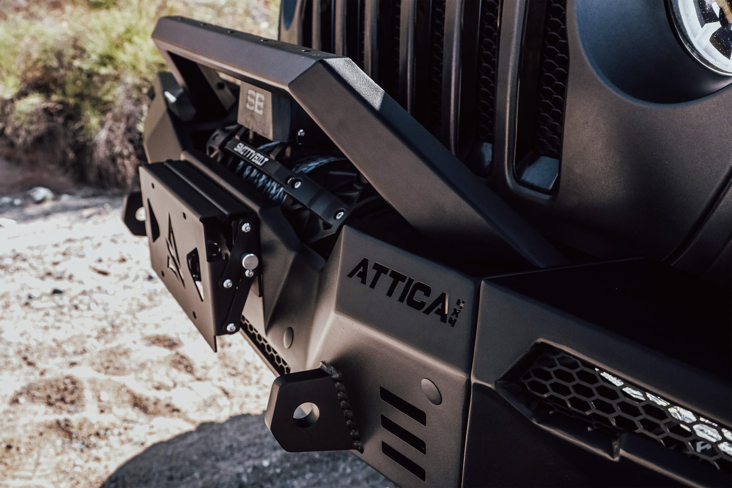 Attica 4x4 2018-2023 Jeep Wrangler JL Frontier Series Front Bumper ATTJL01A110-BX