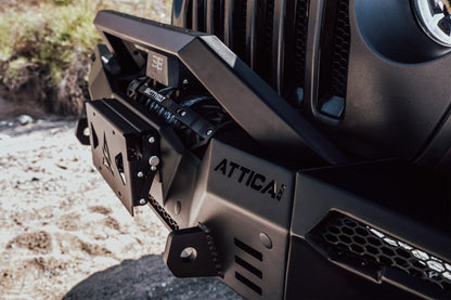 Attica 4x4 2018-2023 Jeep Wrangler JL Frontier Series Front Bumper ATTJL01A110-BX