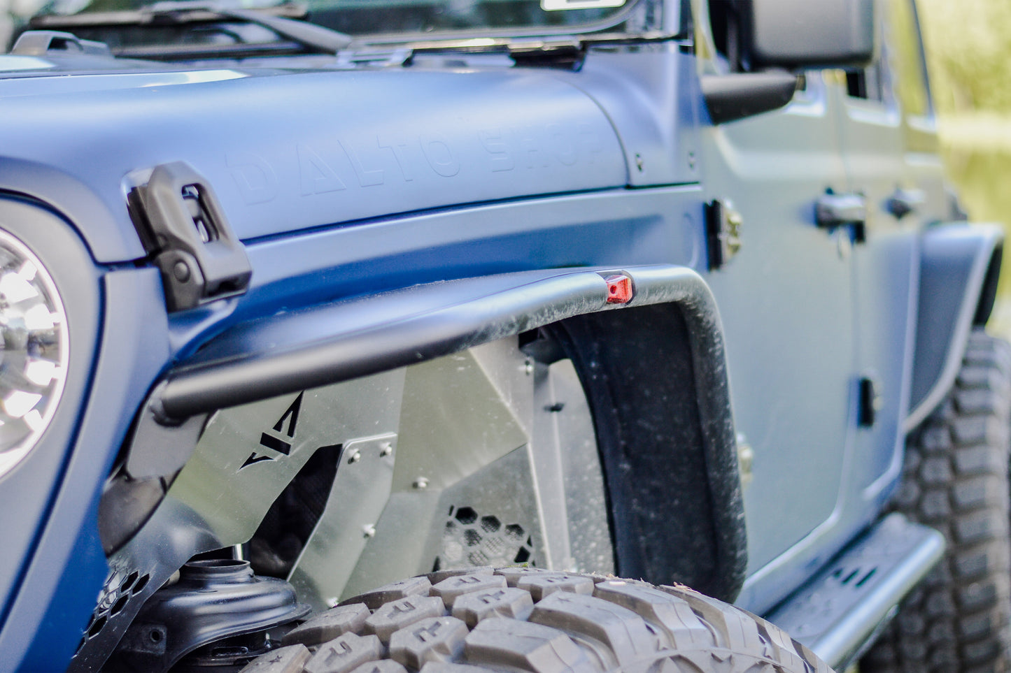 Attica 4x4 2018-2023 Jeep Wrangler JL Terra Series Inner Fenders Aluminum ATTJL01G106-A-BX