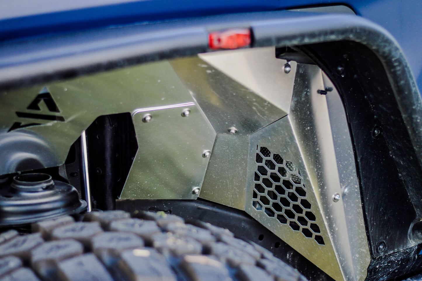 Attica 4x4 2018-2023 Jeep Wrangler JL Terra Series Inner Fenders Aluminum ATTJL01G106-A-BX