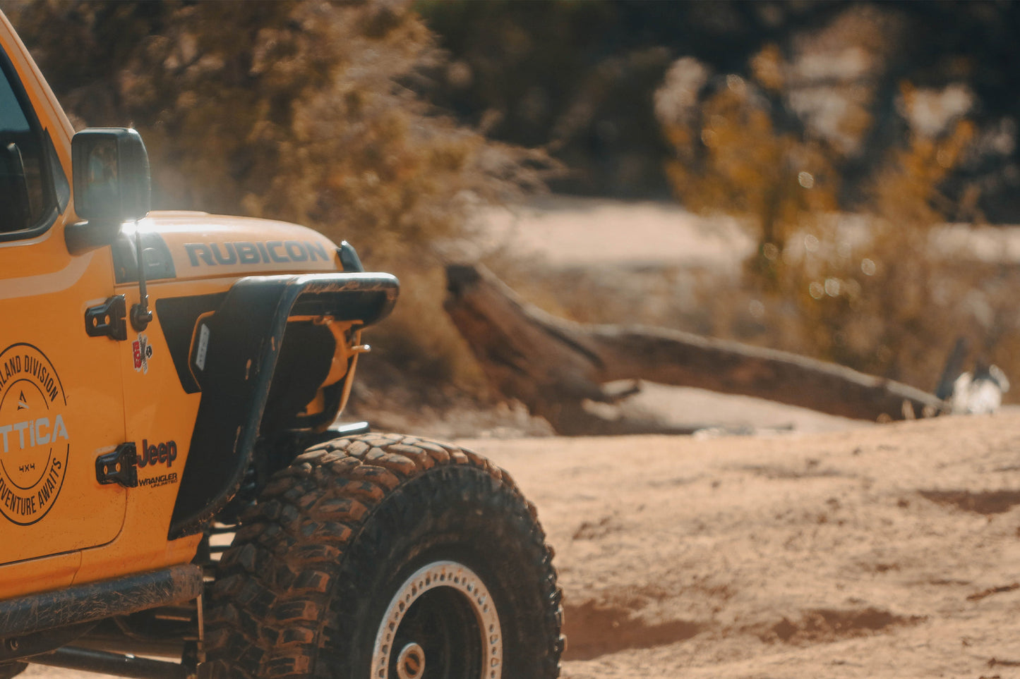 Attica 4x4 2018-2023 Jeep Wrangler JL Terra Series Front Fender Flares (High) ATTJL01H106-BX-F