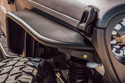 Attica 4x4 2018-2023 Jeep Wrangler JL Terra Series Front Fender Flares ATTJL01H107-BX-F