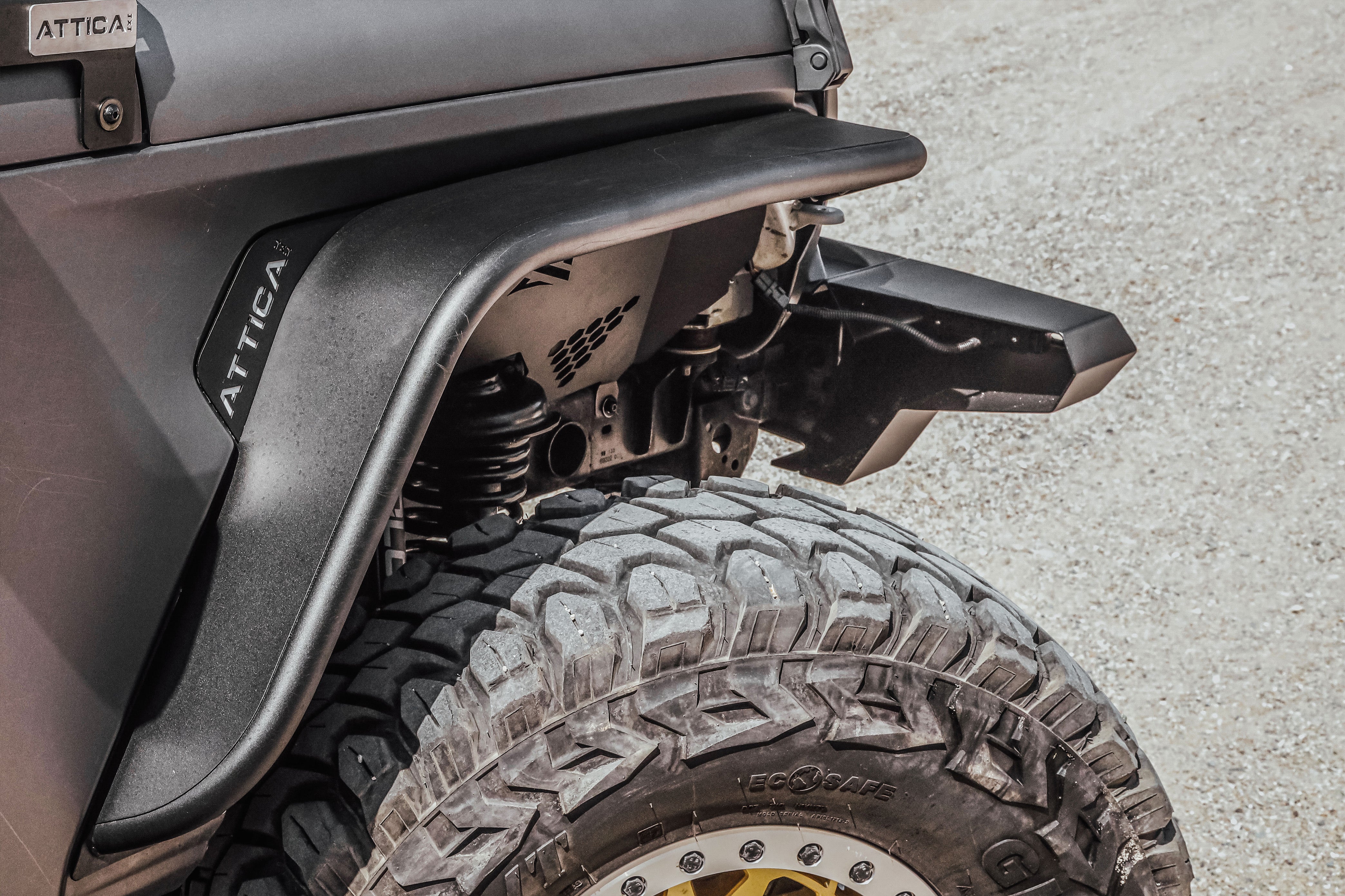 2018-2023 Jeep Wrangler JL Terra Series Front Fender Flares