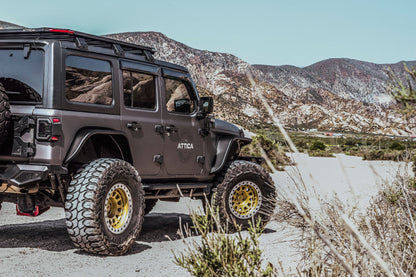 Attica 4x4 2018-2023 Jeep Wrangler JL Terra Series Rear Fender Flares ATTJL01H107-BX-R
