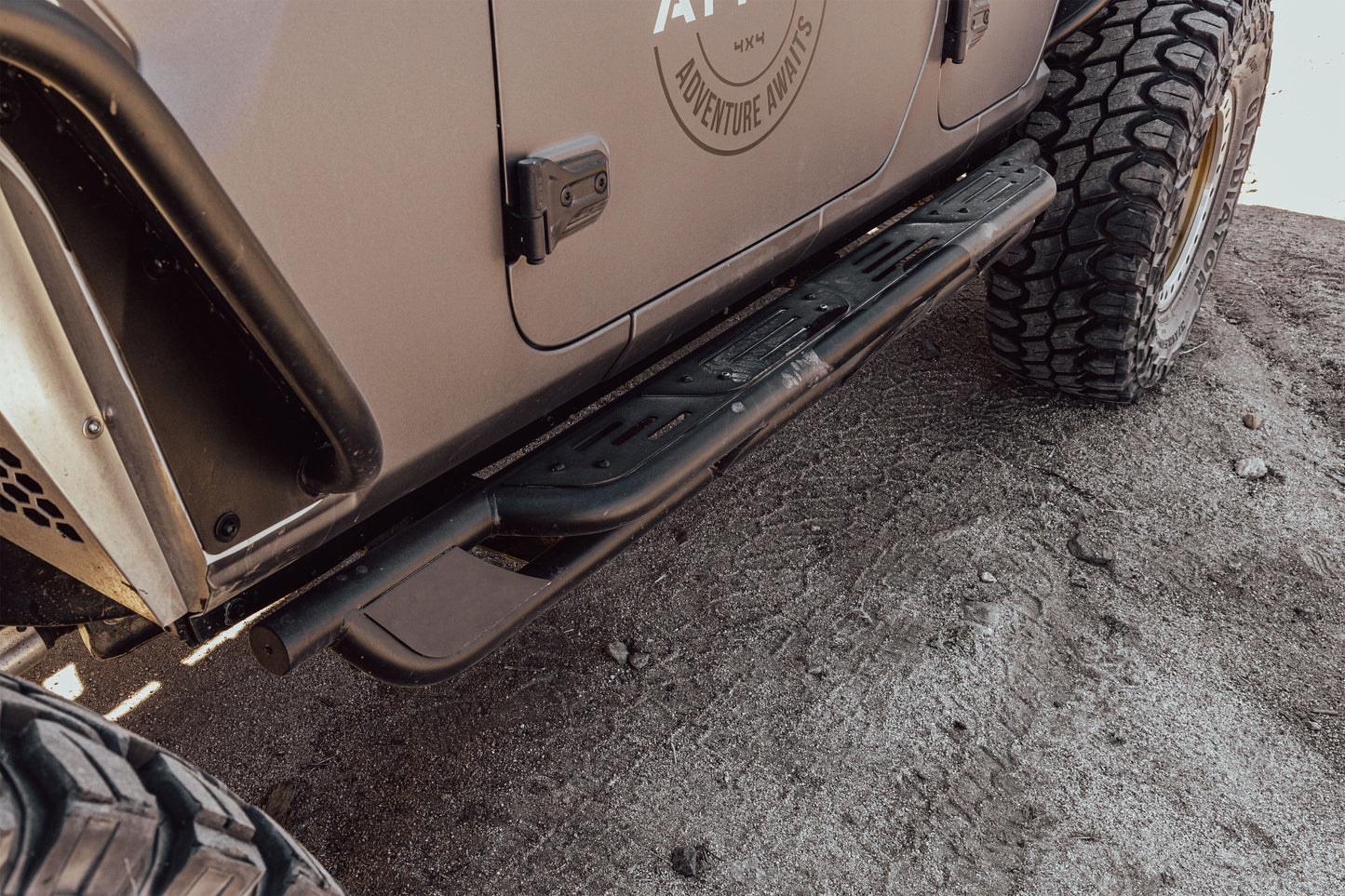 Attica 4x4 2018-2023 Jeep Wrangler JL Terra Series Side Steps ATTJL02C109-BX