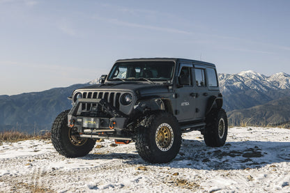 Attica 4x4 2018-2023 Jeep Wrangler JL Terra Series Side Steps ATTJL02C109-BX