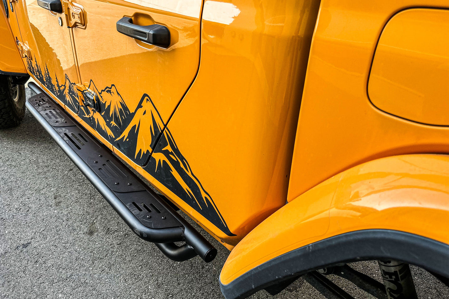 2019-2023 Jeep Gladiator JT Terra Series Side Steps