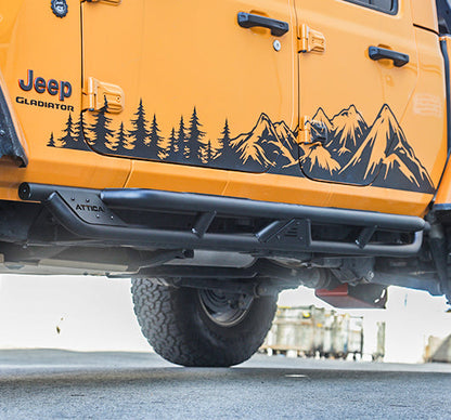 Attica 4x4 2019-2023 Jeep Gladiator JT Terra Series Side Steps ATTJT02C104-BX