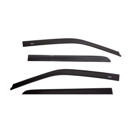 Auto Ventshade 774080 Ventvisor Low Profile Matte Black Side Window Deflector 4-pc Set For 19-22 Chevrolet Silverado/GMC Sierra 1500 22 Silverado 1500 LTD Double Cab