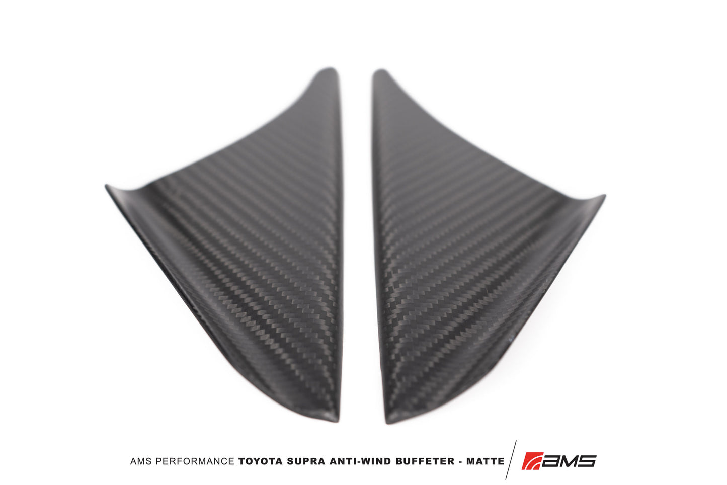 AMS Performance Toyota GR Supra Anti-Wind Buffeting Kit - Matte Carbon AMS.38.06.0002-2