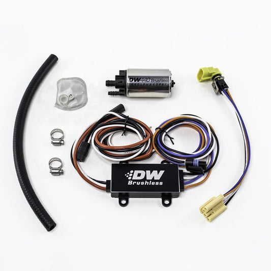 Deatschwerks 440iL In-Line Brushless Fuel Pump - Dual Speed 9-441-C102-0900