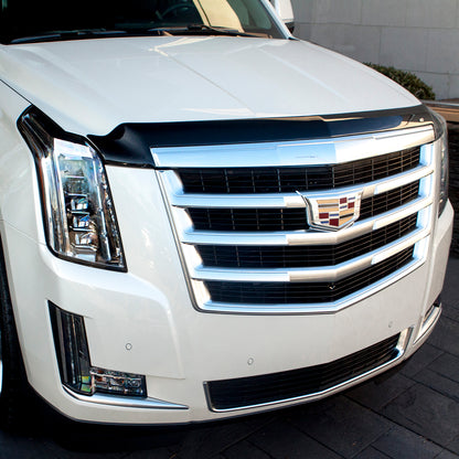 Auto Ventshade 322176 Aeroskin Flush Mount Dark Smoke Hood Protector For 2019-2022 Cadillac XT4