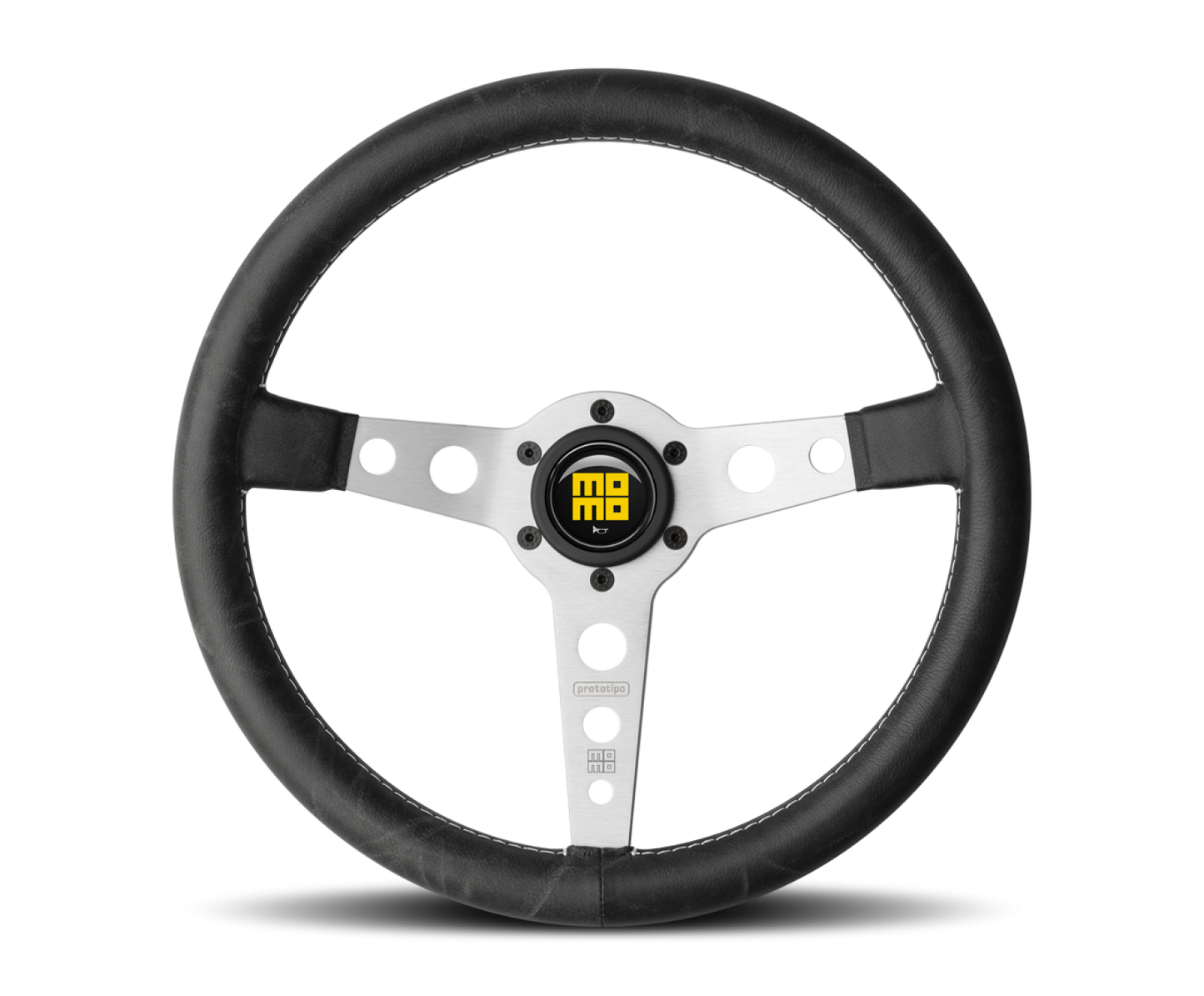 MOMO Prototipo Steering Wheel Brushed Spokes PRO35BK0S