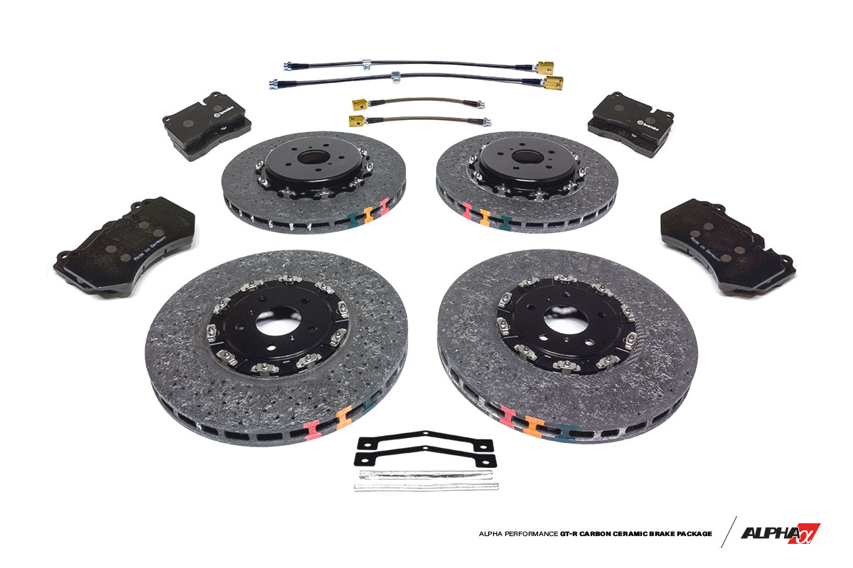 AMS Alpha Performance R35 GT-R Carbon Ceramic Brake Package AMS-ALP.07.01.0102-2