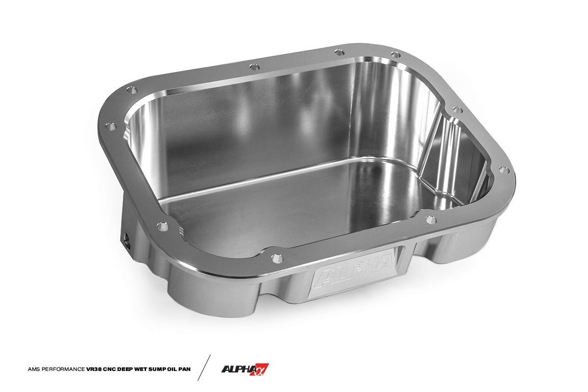 AMS Alpha Performance Nissan R35 GT-R VR38 CNC Deep Wet Sump Oil Pan AMS-ALP.07.04.0024-1