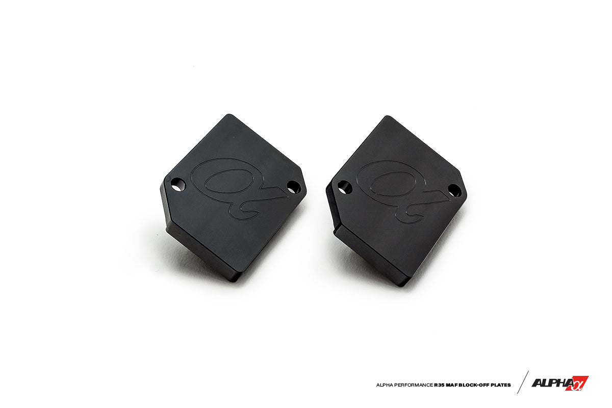 AMS Alpha Performance R35 GT-R MAF Block-Off Plates AMS-ALP.07.08.0007-1