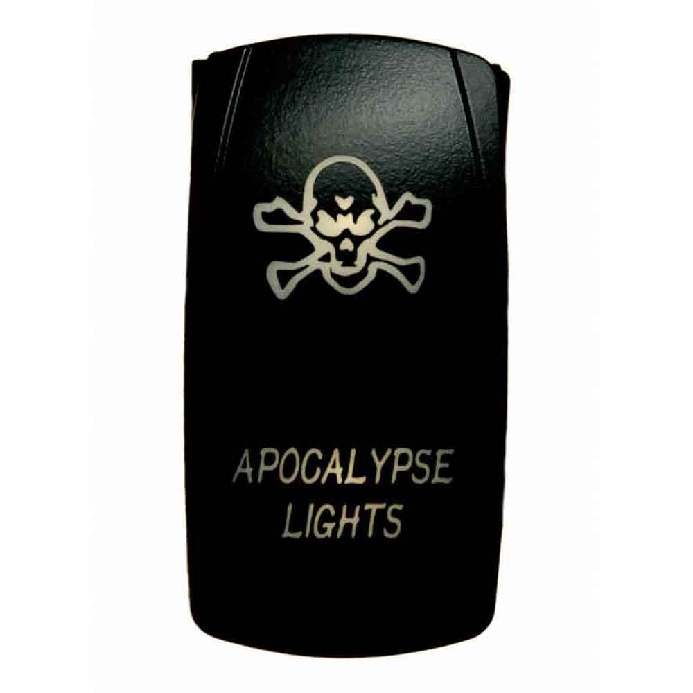 Quake LED - QRS305 - Rocker Switch Apocalypse 2 Way 5 Pin White