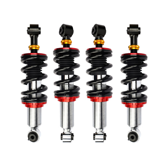 F2 Suspension Full-bodied Coilovers Kit (4-struts) With Adj Damping And Ride Height 45100808R