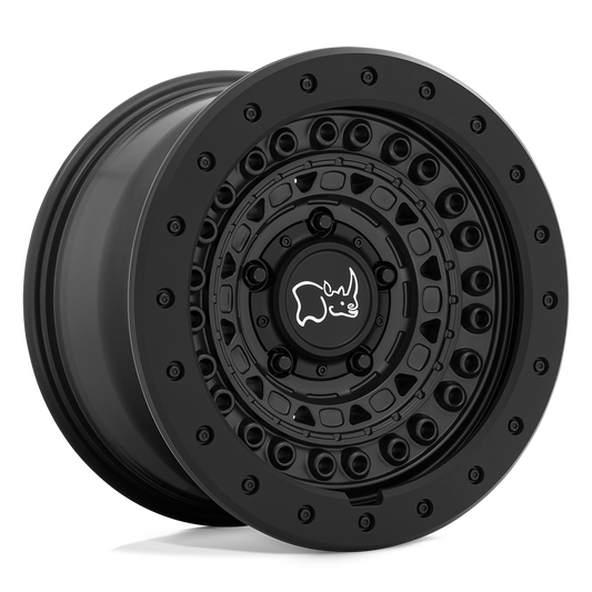 BRBCD 17X8.5 5X5.0 GUN-BLK BLK-RKGRD -34MM