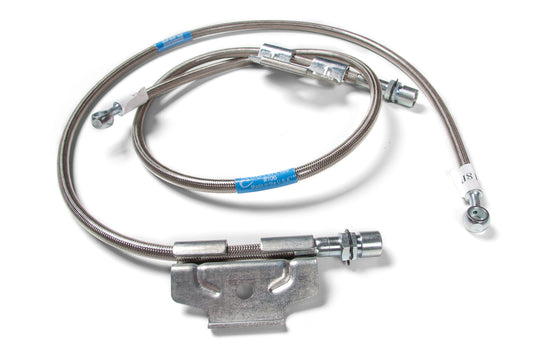BDS SUSPENSION Front Brake Line Set - Stainless Steel - Fits 6 Inch Lift - Dodge Ram 2500 (03-11) 4WD BDS102001