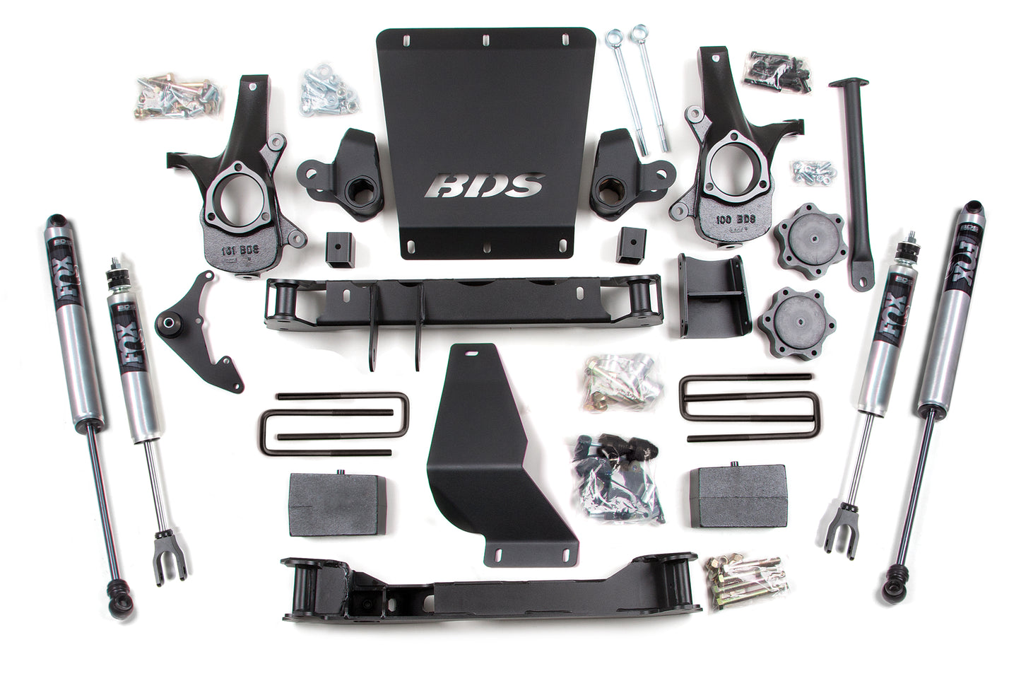 BDS SUSPENSION 4.5 Inch Lift Kit - Chevy Silverado Or GMC Sierra 1500 (99-06) 4WD BDS181FS