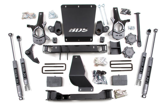 BDS SUSPENSION 4.5 Inch Lift Kit - Chevy Silverado Or GMC Sierra 1500 (99-06) 4WD BDS181H