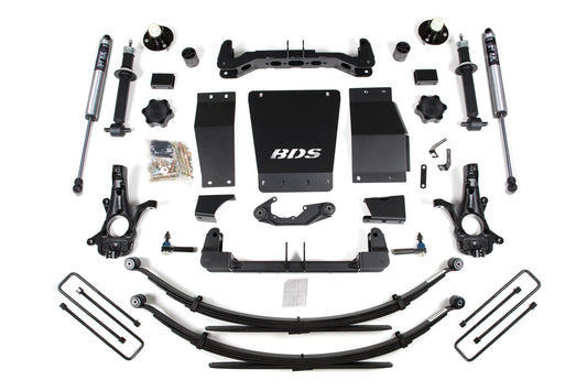 BDS SUSPENSION 4 Inch Lift Kit - Chevy Silverado Or GMC Sierra 1500 (14-18) 4WD BDS715FS