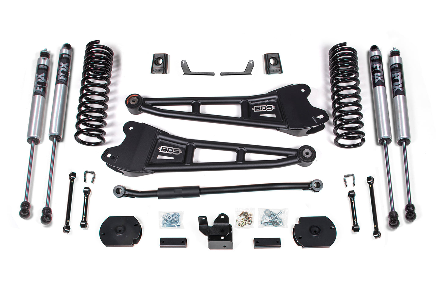 BDS SUSPENSION 3 Inch Lift Kit - Ram 2500 W/ Rear Air Ride (19-24) 4WD - Diesel BDS1713FS