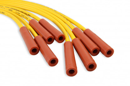 ACCEL Spark Plug Wire Set - Super Stock Graphite Core 8mm - GM V8 1975-90 - Yellow 4053