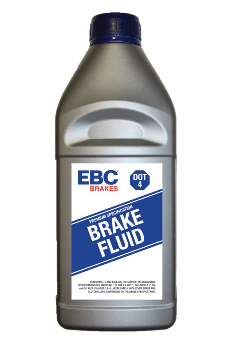 EBC BF004(L) 1 liter bottle of EBC Brakes DOT-4 glycol fluid.