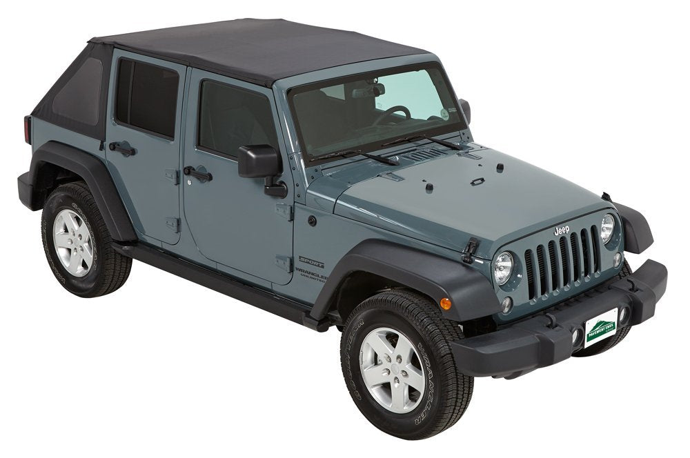 Pavement Ends - Sprint Top - '07-09 Wrangler JK 4-Door (Black Diamond) 56845-35