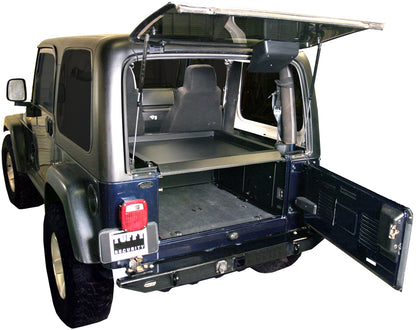 Tuffy Security - 240-01 - Jeep Deluxe Cargo Area Security Enclosure