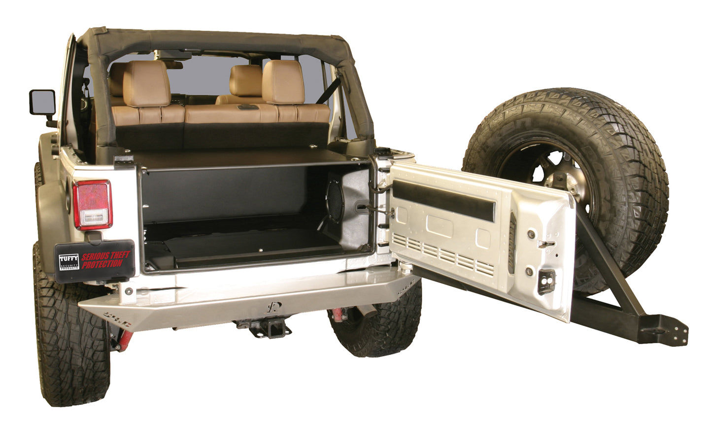 Tuffy Security - 299-01 - Jeep Premium Cargo Area Security Enclosure