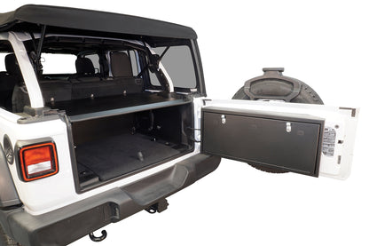 Tuffy Security - 351-01 - Jeep Deluxe Cargo Area Security Enclosure