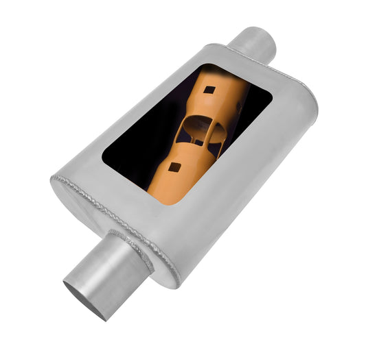 GIBSON EXHAUST MWA Superflow Oval Offset / Offset BM0104