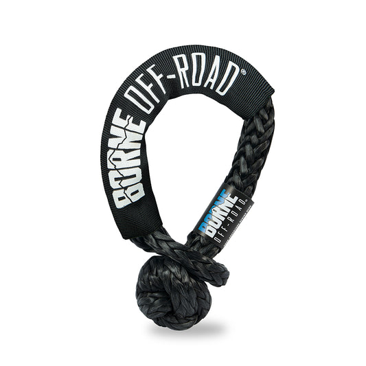 Mishimoto Borne Off-Road Soft Shackle, 7/16" BNSS-716-BK