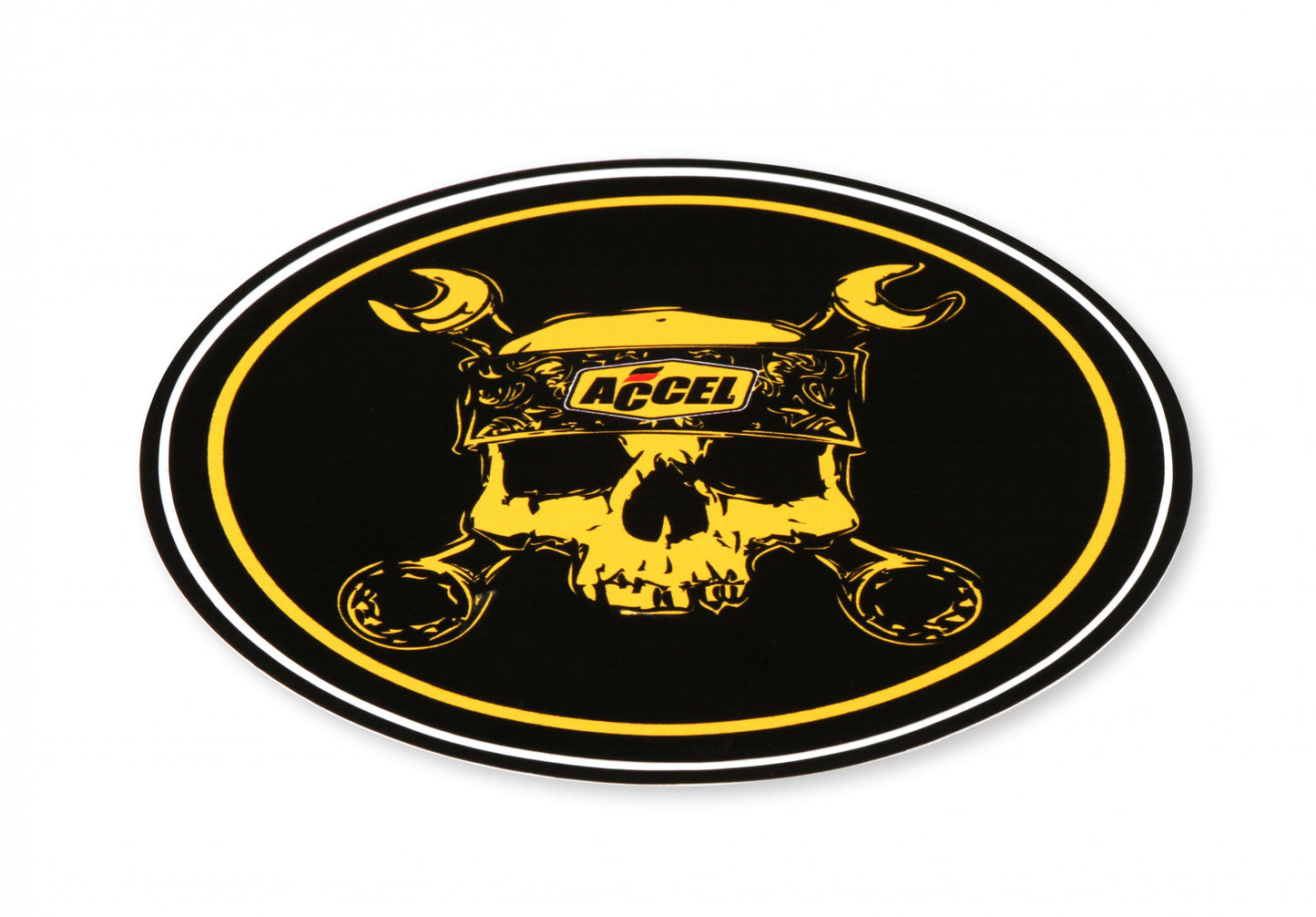 ACCEL Skull Decal 74839G