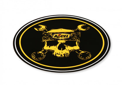 ACCEL Skull Decal 74839G