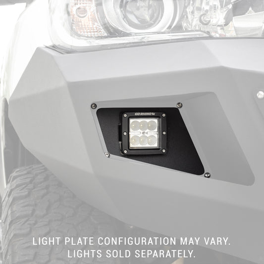 BR5/BR10 Front Light Plates (3x3 Flush Mount)