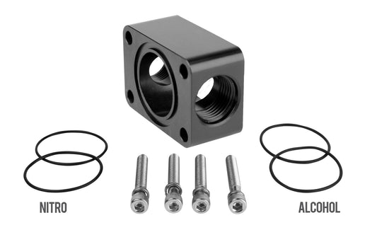 Aeromotive Distribution Block, Spur Gear Pump, 2x AN-10 11740