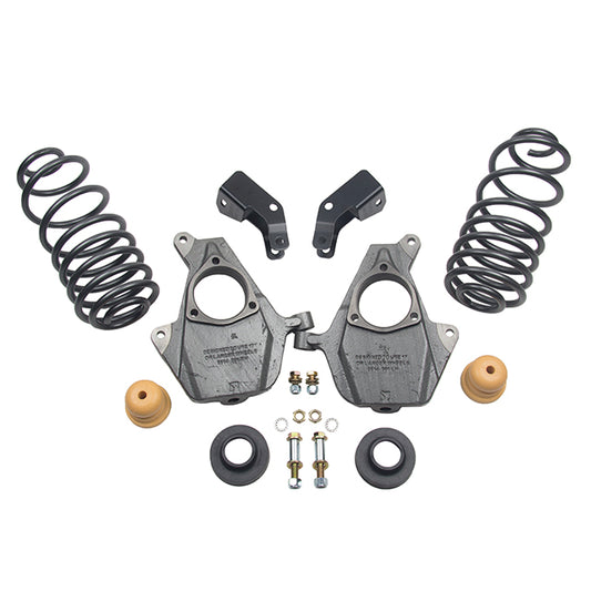 BELLTECH 1019 LOWERING KITS Front And Rear Complete Kit W/O Shocks 2014-2019 GM SUV W/MAG/AUTO RIDE 2-3F-4 in.R